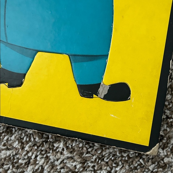 Vintage Whitman Frame 50s Tray Pre-School Picture Puzzle -Crosswalk - Picture 9 of 14